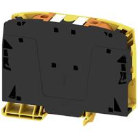 Weidmüller 2742100000 Doorgangsserieklem Push-In-klem, Steekaansluiting Zwart-geel 5 stuk(s) - thumbnail