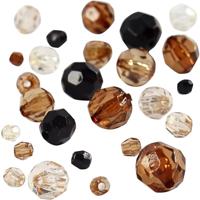 Creativ Company Facetkralen mix goud, 50 gram - thumbnail