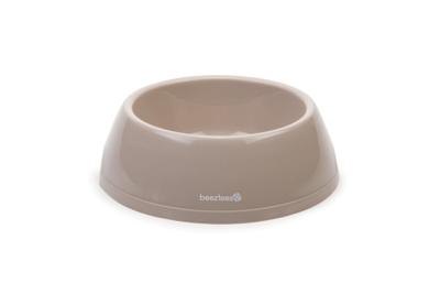 Hondenvoerbak kunststof beige 19 cm