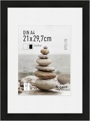 Nielsen Design 8988046 Wissellijst Papierformaat: DIN A4 Zwart