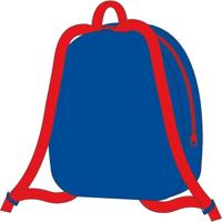 Schoolrugzak The Paw Patrol Blauw 18 x 22 x 4 cm - thumbnail