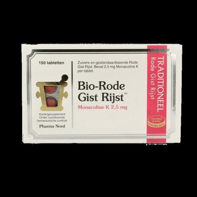 Pharma Nord Bio-Rode Gist Rijst Tabletten