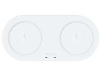 TRONIC Draadloos Qi laadpad (Wit) - thumbnail