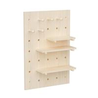 Houten whiteboard-organizer Maclean, lichte houtkleur, 40x60 cm, max. 20 kg, MC-130 WD - thumbnail