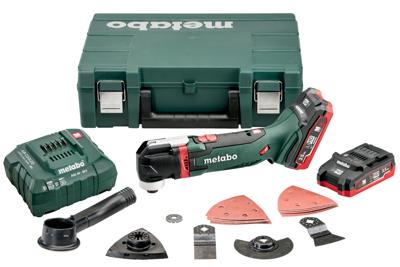 Metabo MT 18 LTX BL QSL 613088800 Multifunctioneel accugereedschap Incl. 2 accus, Incl. koffer 18 V 4.0 mAh Aantal meegeleverde accus: 2