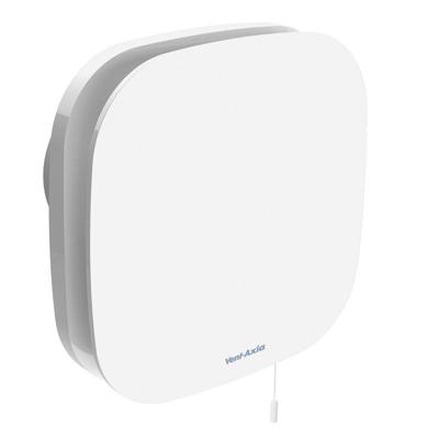 [tweedekans] Vent-axia Supra Design 100ht Badkamerventilator - Timer & Vochtsensor - 90 M3/h - Ø100mm