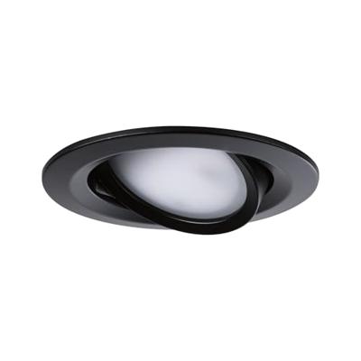 Paulmann 92437 LED-plafondlamp, LED-inbouwlamp 6 W Zwart (mat) Paulmann 92437 LED-plafondlamp, LED-inbouwlamp 6 W Zwart (mat)