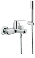 GROHE Eurosmart Cosmopolitan badkraan met omstel en koppelingen met garnituur chroom 32832000 - thumbnail