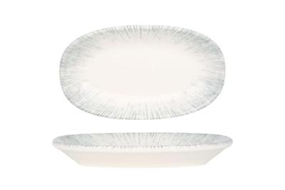 Bonna Serveerschaal - Iris - Porselein - 15x8.5 cm - set van 2