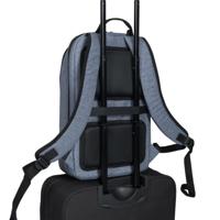 Dicota Backpack Eco Slim MOTION Laptoprugzak Geschikt voor max. (laptop): 35,8 cm (14,1) Denim, Blauw - thumbnail