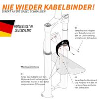 Unleazhed Unsplash M01 Bolt On Mudguard - thumbnail