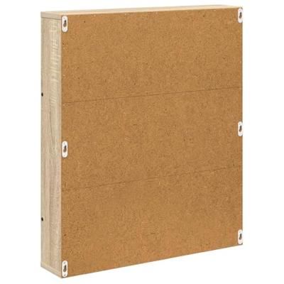 Tijdschrift Rek Sonoma Eiken 60 x 12 x 70 cm Bewerkt hout Tijdschrift Rek Sonoma Eiken 60 x 12 x 70 cm Bewerkt hout