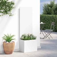 Tuinplant met Decoratief Paneel Wit 50 x 140 cm - thumbnail