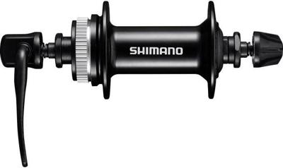 SHIMANO Voornaaf fh-mt200-b - 36 gaats center lock remschijfbevestiging - zwart