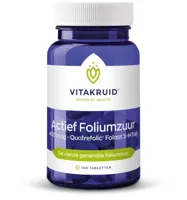 Vitakruid Actief Foliumzuur Quatrefolic® 5-MTHF 400 mcg - thumbnail