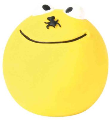 TRIXIE LATEX / POLYESTERVLIES SMILEY MET GELUID ASSORTI 6X6X6 CM 4 ST