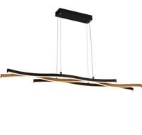 Searchlight Strakke led hanglampBloom - 32104-1BK - thumbnail