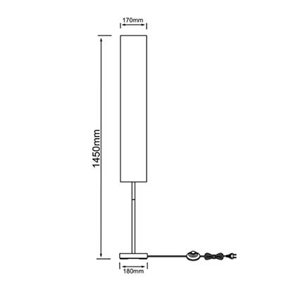 Brilliant Design vloerlampNerva - 92603/75