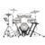 Efnote 3 Style-A elektronisch drumstel