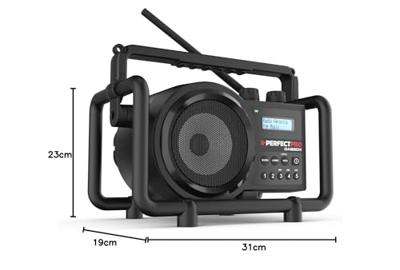 Perfectpro DBX3 DABBOX Bouwradio DAB+ FM Bluetooth Oplaadbaar - thumbnail