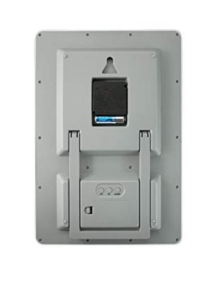 Geemarc VISO50_WH_VDE Zendergestuurd Wandklok Wit