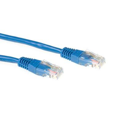 ACT IB5651 U/UTP CAT5E Patchkabel Blauw - 1,5 meter