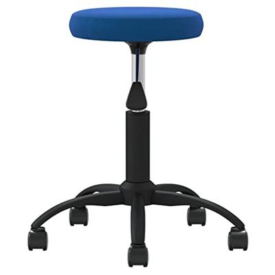 VidaXL Massagekruk fluweel blauw - thumbnail