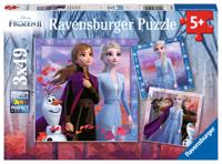 Ravensburger Disney Frozen 2 puzzelset - 3 x 49 stukjes - thumbnail