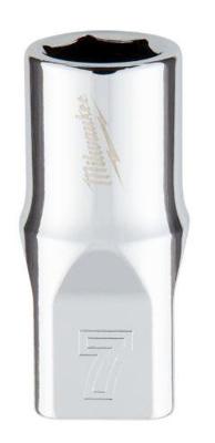 Milwaukee 1/4" Ratel Dop Metrisch Standaard 7 mm - 4932478315