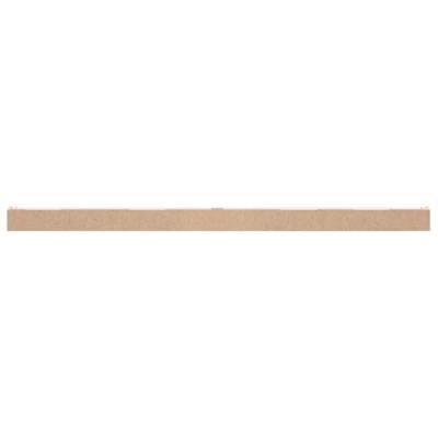 Beslagset schuifdeur 183 cm aluminiumlegering zilverkleurig - thumbnail