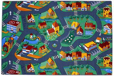 Speeltapijt Stad 140x200cm Speeltapijt Stad 140x200cm