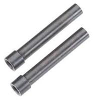 EXO Steering Post Steel (Black) (2pcs) (AX30384) - thumbnail