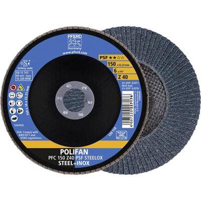 PFERD TOOLS 67764150 Z Psf Steelox Lamellenschijf Diameter 150 mm Boordiameter 22.23 mm 10 stuk(s)