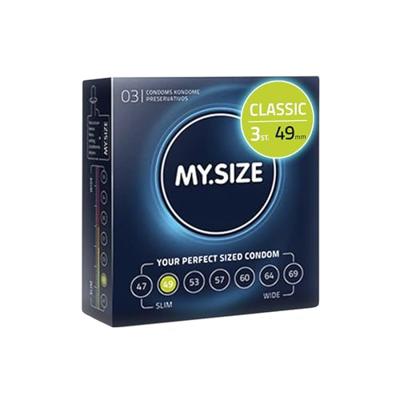 My Size - Natural Latex Condom 49 Width 3 St. - thumbnail