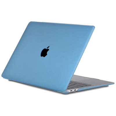 Lunso MacBook Pro 13 inch M1/M2 (2020-2022) cover hoes - case - Sand Light Blue
