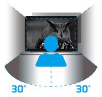 NATEC PRIVATISERENDE FILTER OWL 27" 16:9 - thumbnail