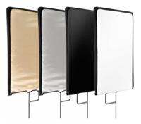 Bresser C-Stand Flag Panel 4-Color+Diffuse 75x90cm - thumbnail