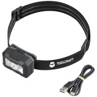 TOOLCRAFT TO-9664731 Hoofdlamp werkt op Li-ion oplaadbare batterij 400 lm 30 h - thumbnail