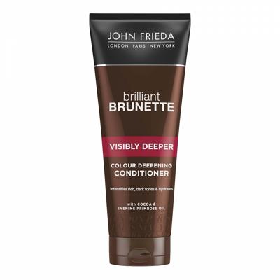John Frieda Brilliant Brunette conditioner color protecting 250 Milliliter John Frieda Brilliant Brunette conditioner color protecting 250 Milliliter
