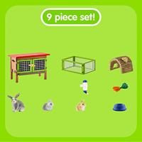 schleich FARM WORLD konijnenhok 42420 - thumbnail
