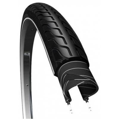 Buitenband CST Basic 26 x 1 3/8" / 37-590 mm - zwart met reflectie Buitenband CST Basic 26 x 1 3/8" / 37-590 mm - zwart met reflectie