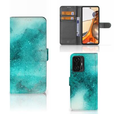 Hoesje Xiaomi 11T | 11T Pro Painting Blue Hoesje Xiaomi 11T | 11T Pro Painting Blue