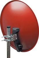 Schwaiger SPI996.2 Satellietschotel 80 cm Reflectormateriaal: Staal Steenrood - thumbnail