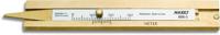 HAZET profieldieptemeter tire tread depth gauge 30 hard brass - thumbnail