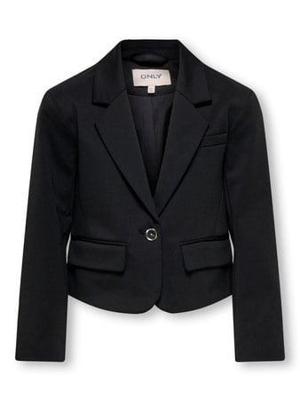 Kids ONLY winter blazer meisjes - zwart - KogPeach - oversize fit