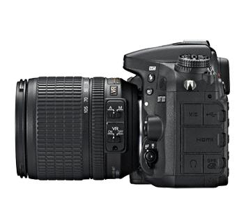Nikon D7100 SLR digitale camera (24 megapixels, 8 cm (3,2 inch) TFT-monitor, Full-HD-Video) Kit incl. AF-S DX 18-105 mm 1:3,5-5,6G ED VR lens zwart