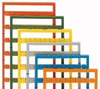 WAGO 247-507/000-006 Belettering Blauw 5 stuk(s) - thumbnail