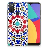 Alcatel 1S (2021) | TPU | Siliconen hoesje | Mozaïek - thumbnail