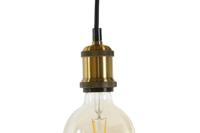 Muurlamp Home ESPRIT Gouden Hars 50 W Modern Bulldog 220 V 25 x 23 x 29 cm - thumbnail