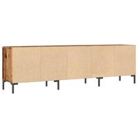 Tv-meubel 150x30x44,5 cm bewerkt hout oud houtkleurig - thumbnail